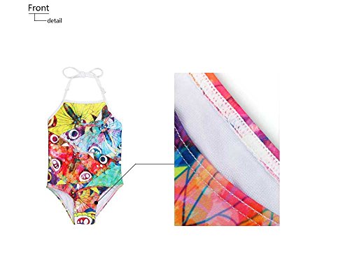Hugs Idea Girls One Piece Swimsuit All Over Print Horse Swimwear Novelty Bathing Suits #TOP1