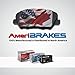 Replacement Parts For 09-19 Nissan 370Z With Nismo 355MM 4 Piston Caliber Brake Pads with Hardware