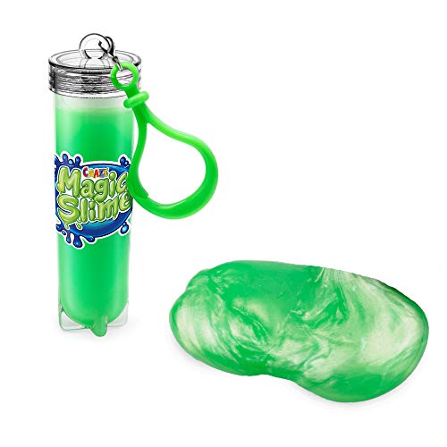 CRAZE Magic Slime Schlüsselanhänger mit Schleim Keychain für Kinder Party Mitgebsel 20 ml 23723, 6 Farbvarianten verfügbar, Mittel