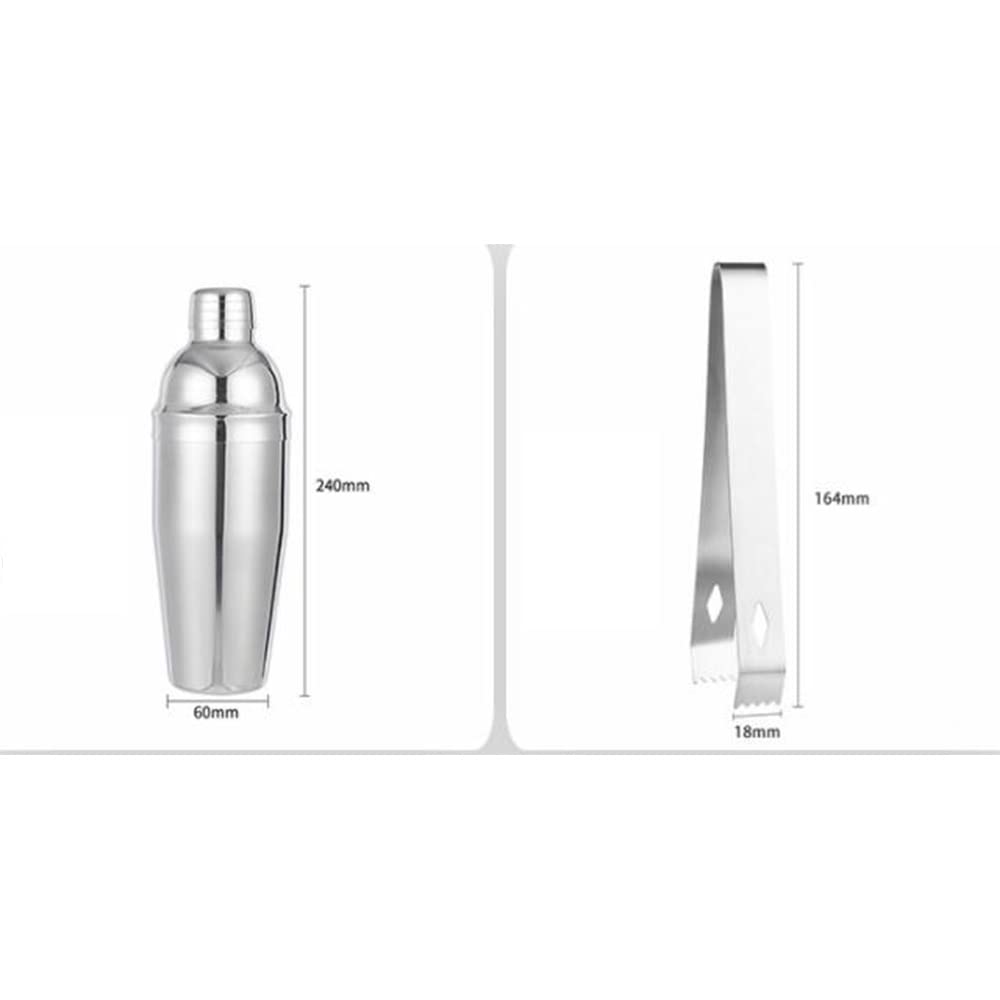 Edelstahl-Barkeeper-SetGlas-Barkeeper-voller Cocktail-Barkeeper