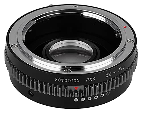 Image of Fotodiox Pro Lens Mount Adapter, for Mamiya ZE (35mm) Lens to Nikon Camera, for Nikon Cameras