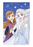 Theonoi Kinder Handtuch 100% Baumwolle Gesichtstuch Waschlappen (Frozen Stars)