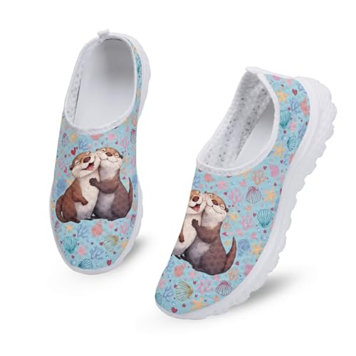 Walking Shoes for Women Slip On Tennis Shoes Sports Sneakers Mesh Flats Comfortable Fashion Workout Sneakers3