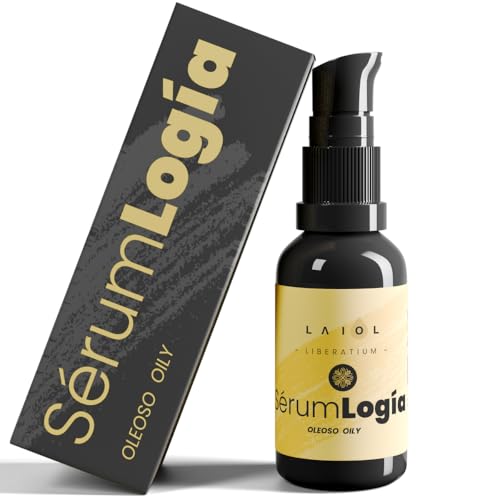LAIOL LOGÍA Serum Vitamina C con Higo Chumbo - Colageno facial para Restaurar la Piel - Sérum Oleoso Reafirmante con Bakuchiol Noche - Nutritivo para Pieles Maduras y Deshidratadas