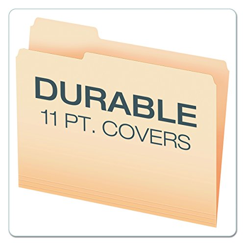 Pendaflex File Folders, Letter Size, Manila, 1/3 Cut, Left Position, 100/Bx (752 1/3-1) #TOP6