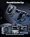 ESR for Qi2 15W MagSafe Car Mount Charger, for MagSafe Car Charger, Suction Cup Magnetic Wireless Car Charging, Dashboard Car Phone Mount for iPhone 17/16/15/14/13/12, S25, Pixel 10, Fast Charging