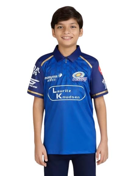 Mumbai Indians 2026 Boys Official IPL Fan Jersey - 202-TP0295ID-RNVL-12-image-13