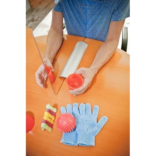 Therapiespiegel HAND (39x28cm) mit Filztasche