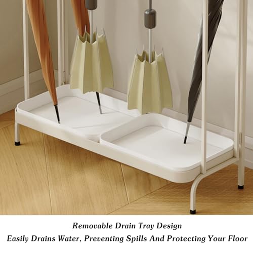 Support de rangement pour parapluie drainable évite les flaques d'eau