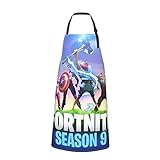[RFSHOPD] フォートナイト エプロン レディース エプロン メンズ 防水 シワになりにくい 男女共用 無地 おしゃれ シンプル 無地 撥水ノンアイロン 家庭用 汚れにくい シワ防止 70cm×84cm
