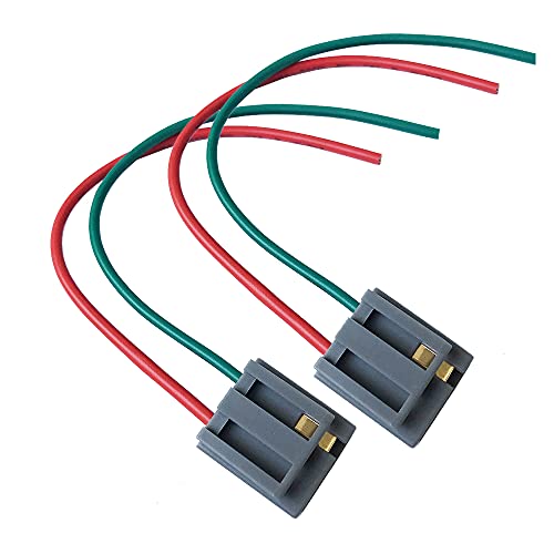 2 Pcs 170072 Hei Distributor Pigtail 6.7” Wire Harness 12 Volts Battery And Tachometer Connector Plug Compatible With Rv Chevy Gm Hei 170072 #TOP1