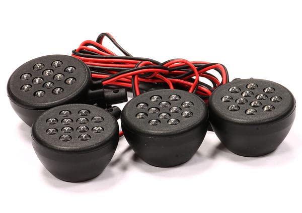 Spot LED Integy Large Faisceau et Boîtier Choc pour Éclairage Puissant de Voiture RC