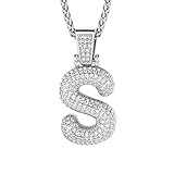 flersheim stiftung ✔DESIGN：Diese Bubble Initiale CZ Buchstabe Kette mit 26 Buchstabe A-Z ist ein fashion Schmuck an Jeden Tag. Sie können mit anderer Schmuckstück kombinieren. Buchstaben Namenkette ist ein spezieller Schmuck für Sie und Ihre Liebhaber.