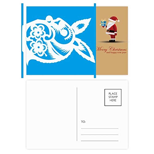 Cartes postales Année du Lapin : lot de 20 de vœux Nouvel An chinois et Noël