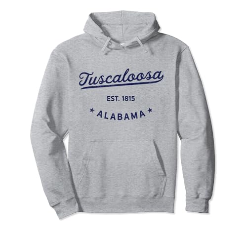 Tuscaloosa Alabama, recuerdo de viaje genial, vintage, Tuscaloosa Sudadera con Capucha
