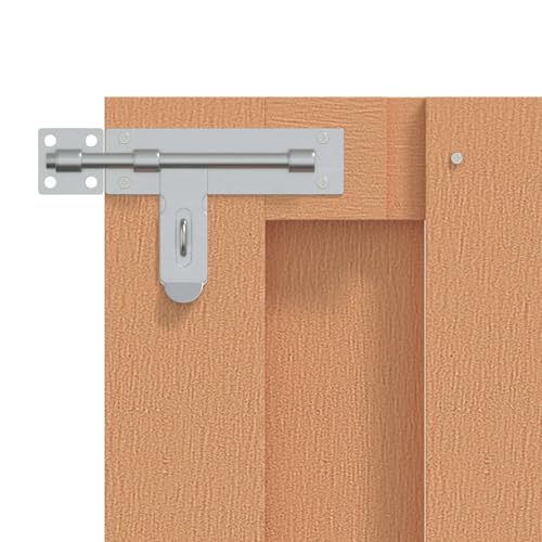 Puerta de patio en WPC marrón de 100x80 cm, el paso ideal para tu jardín y terraza 3
