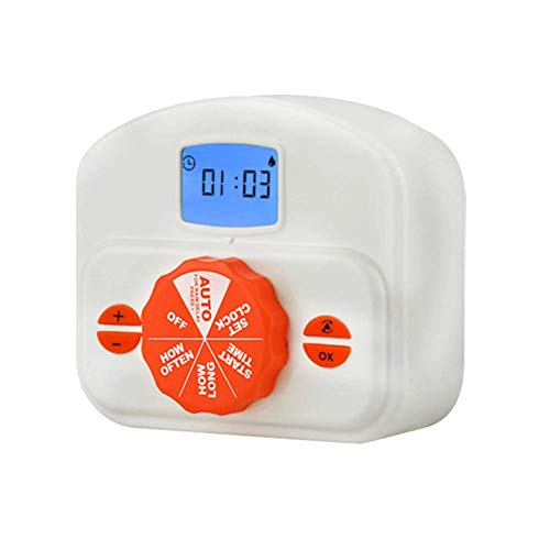 Water Computer Water Timer DIY Micro Automatic Drip Irrigation Kit Irrigation System Self Watering System with Water Timer with 10M Tube Kits Fit Potted Plants Indoor