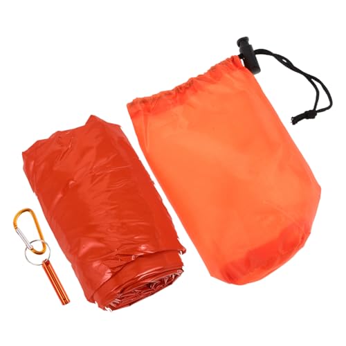 ifundom Emergency Portable Thermal Sleeping Bag Camping Sack Lightweight Rainproof for