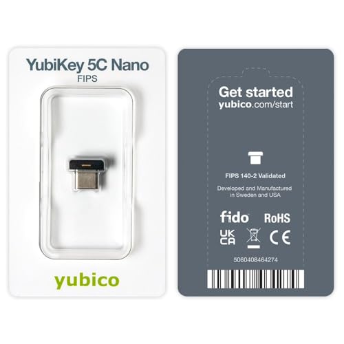 YUBICO YubiKey 5C Nano USB-C Sicherheitsschlüssel Schwarz für 130,07 EUR (-3%) statt 118,48 EUR bei amazon.de Bild: YUBICO YubiKey 5C Nano USB-C Sicherheitsschlüssel Schwarz für 130,07 EUR (-3%) statt 118,48 EUR bei amazon.de