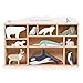Tender Leaf Toys - Polar Animals - 10 Solid Wood Polar Animals with Shelving Unit - Made for Little Hands, Improve Hand-Eye Coordination for Boys and Girls - Age 3+