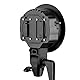 Godox Witstro AD-B2 Doppelkopf Bowens Fit Blitzadapter für AD200, AD200 Pro von Godox