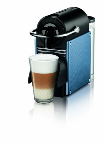 Nespresso Pixie Espresso Maker, Steel Blue