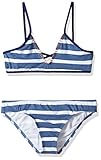  Splendid Big Girls\' Chambray Cottage Bralette and Retro Pant Swimsuit Set, Blue, 12
