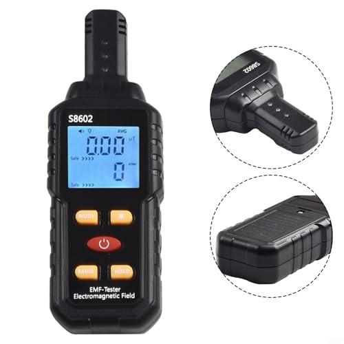 Medidor EMF con pantalla LCD digital multifuncional miniatura 7