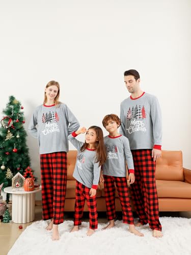 Family Christmas Pajamas Matching Sets for Adult, Matching Christmas Pajamas 2 Piece Outfit Christmas Pjs3