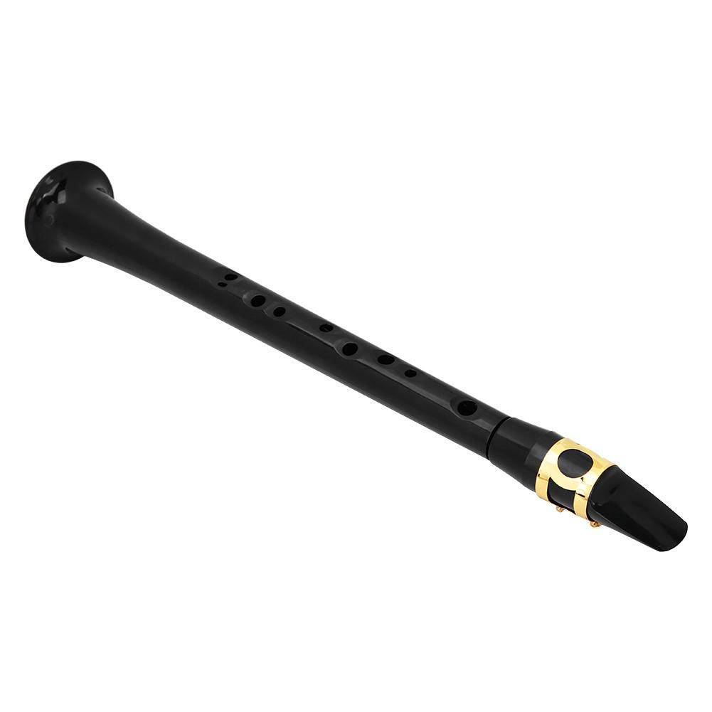 Saxofón portátil de Bolsillo Sax Saxofón Mini de Bolsillo con Bolsa de Almacenamiento de láminas