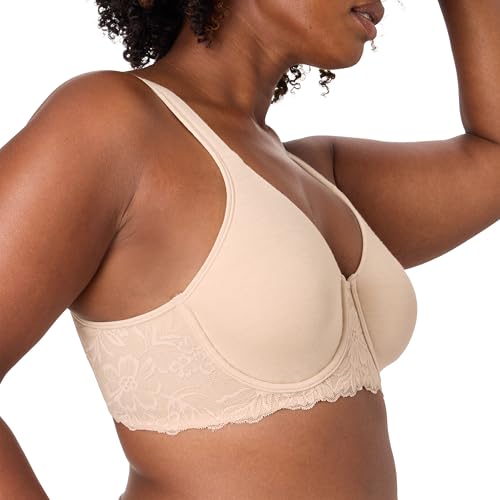 Image of Bali Women's Minimizer Bra, Breathe Underwire S for Women, Full Coverage for Large Bust, Most Comfortable