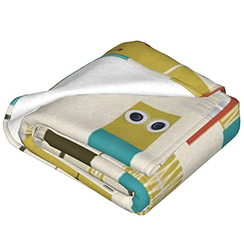 Couverture en flanelle style milieu du siècle pour vos nuits de camping - 5
