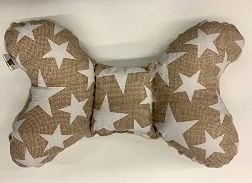 INFANS Oreiller de Voyage pour siège de bébé 100% Coton Cover