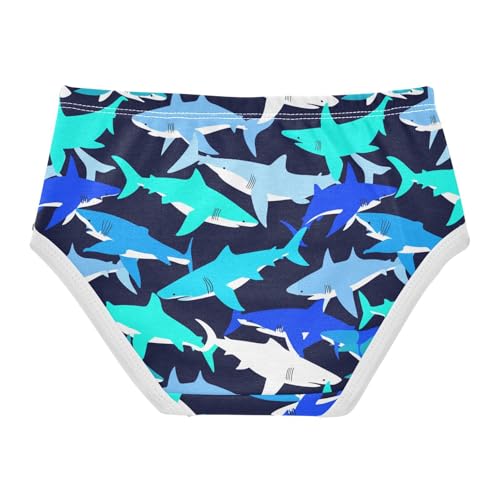 Sharks Blue Toddler Girls's Underwear 2T 202c1839o2