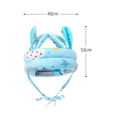 TOYANDONA Capacete de caminhada infantil para bebês, sem batidas, capacete de segurança para cabeça,
