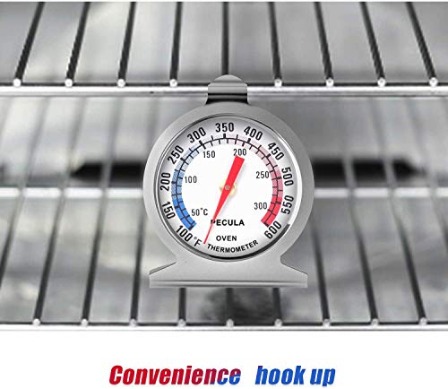 Pecula KXWDJ1P Oven Thermometer 50-300°C/100-600°F thumb #3