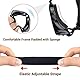 PETLESO Hunde Sonnenbrille für Kleine Hund Hundebrille Wasserdichter Anti-UV Schutzbrille für Kleine Hunde - Transparent