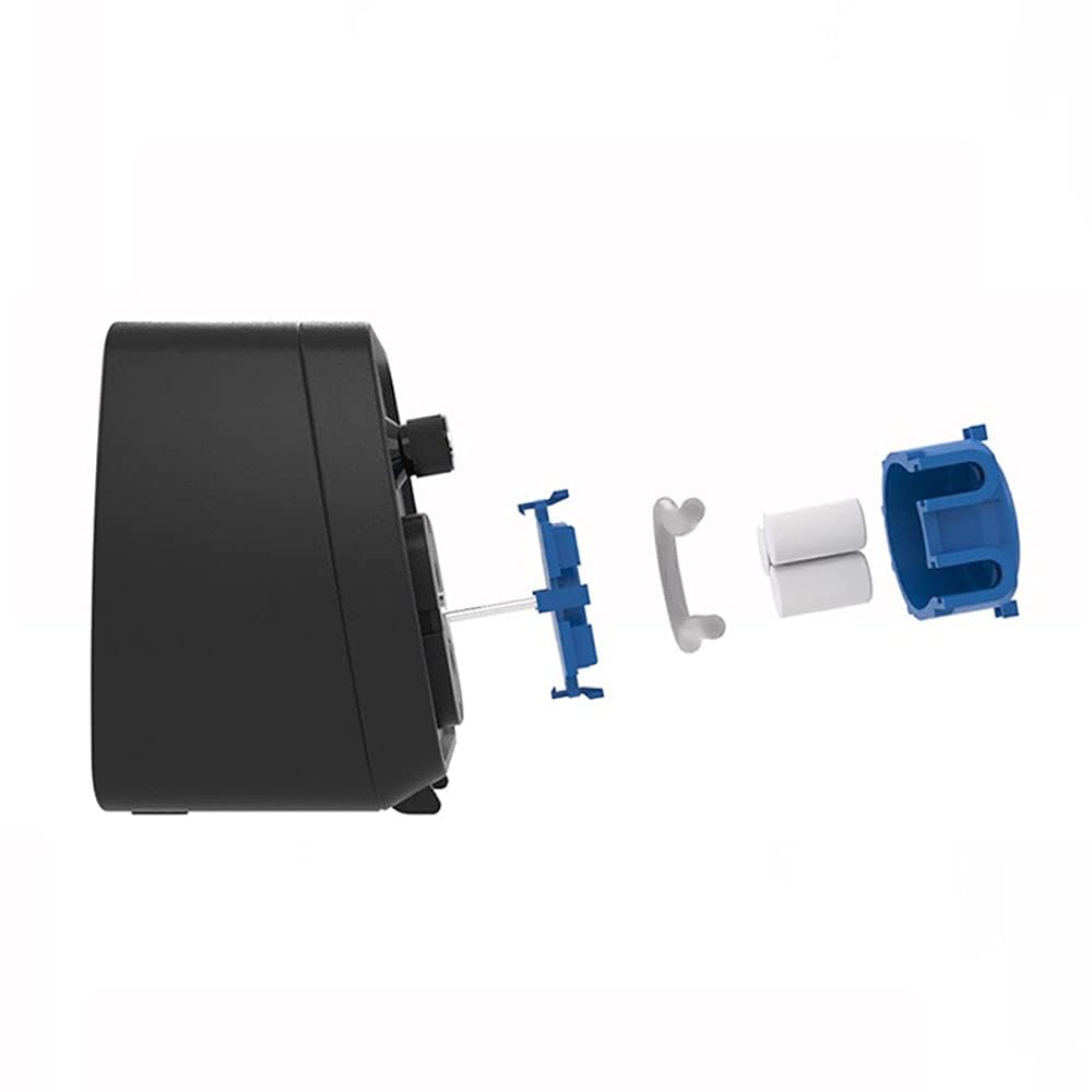Kamoer KCP-X Mini pompe à tuyau 24 V avec contrôle à faible débit 4 ~ 14 ml/min Vitesse réglable Pompe doseuse de liquide pour aquarium Laboratoire avec adaptateur secteur Tuyau en silicone