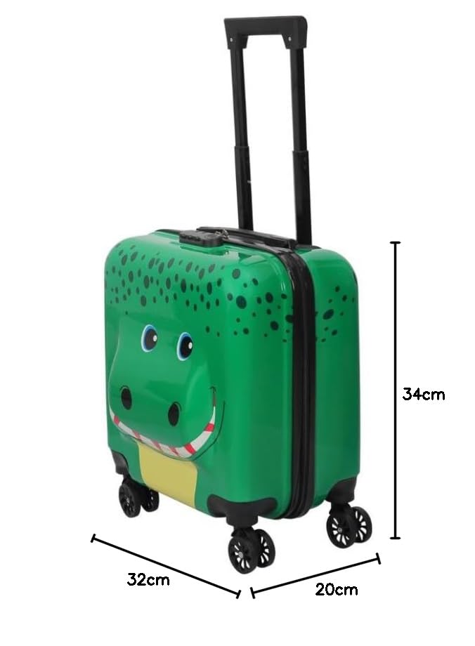 Image of Polo Class Junior Kids Trolley Bag-Green
