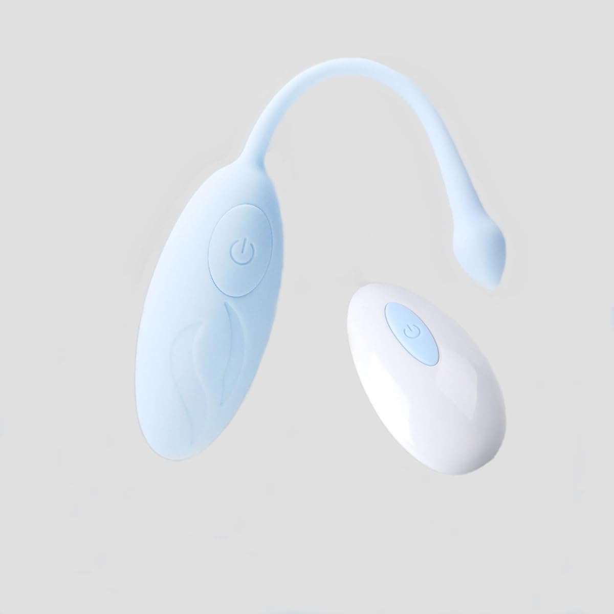 ローター 遠隔 ワイヤレス 10種振動パターン ローター 女性用 USB充電 静か防水 シリカゲル 強力振動（ブルー）