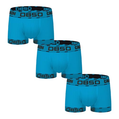 Boxers transpirables de algodón para hombres con soporte cómodo diario