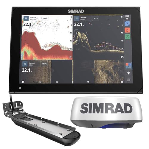 Simrad 000-15377-001, NSX 3009, Chartplotter and Fishfinder