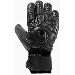 uhlsport Comfort ABSOLUTGRIP HN Guantes de Portero, Juventud Unisex, Black, 8