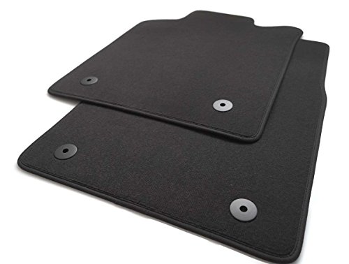 kh Teile Fußmatten Signum Automatte Original Qualität Velour 2-teilig vorne schwarz