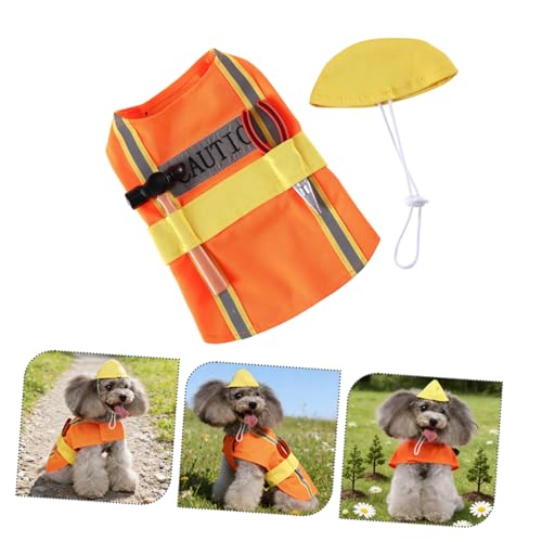 Disfraz para Perro NOLITOY XL Naranja Halloween miniatura 5