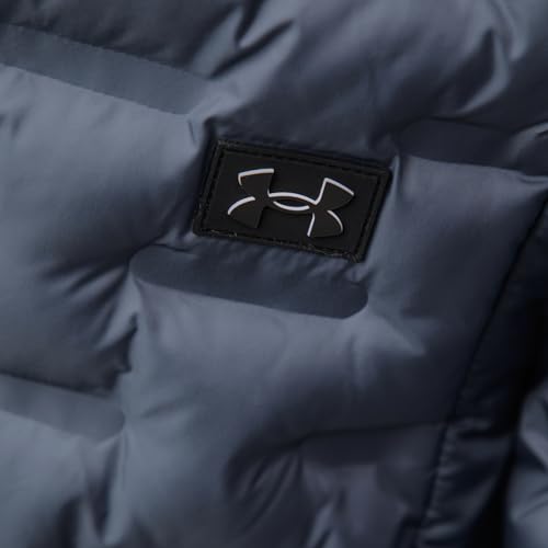 Image of Under Armour Boys Tuckerman Hooded Puffer Jacket, Windproof & Water Repellent