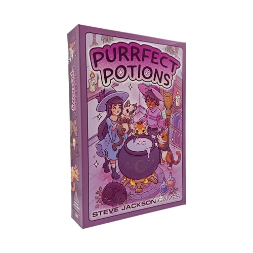Purrfect Potions: Family Dice & Tile Game – Brew Potions