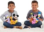 Disney Junior Mickey Mouse Bean Plush Mickey Mouse Stuffed Animal, Officially Licensed Kids Toys for Ages 2 Up, by Just Play