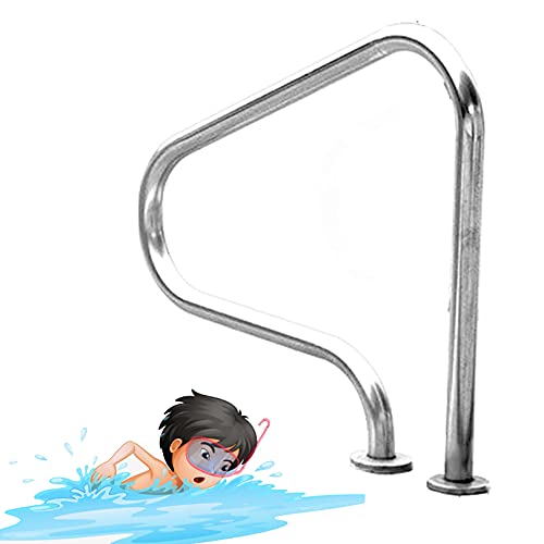 Barandal para piscina de acero inoxidable 304 miniatura 1