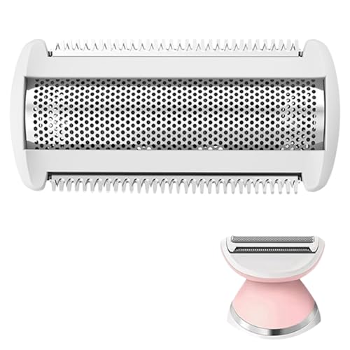 Ersatz-Trimmer-Folienkopf, Rasierer, Ersatzköpfe, Edelstahl, leistungsstark, weiß, elektrische Körperpflege, Ersatzfolie, Kopf, Körperpflege, neue Rasierfolienklingen, perfekt für BRL140 BRL146